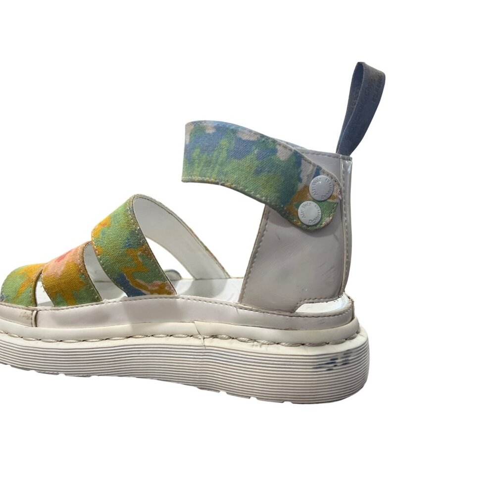 Dr. Doc Martens Clarissa II Sandal Ankle Strap Floral Airwair Vegan Women Size 6 - Picture 7 of 12